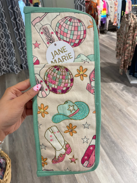 Howdy Cowgirl Hair Tool Sleeve