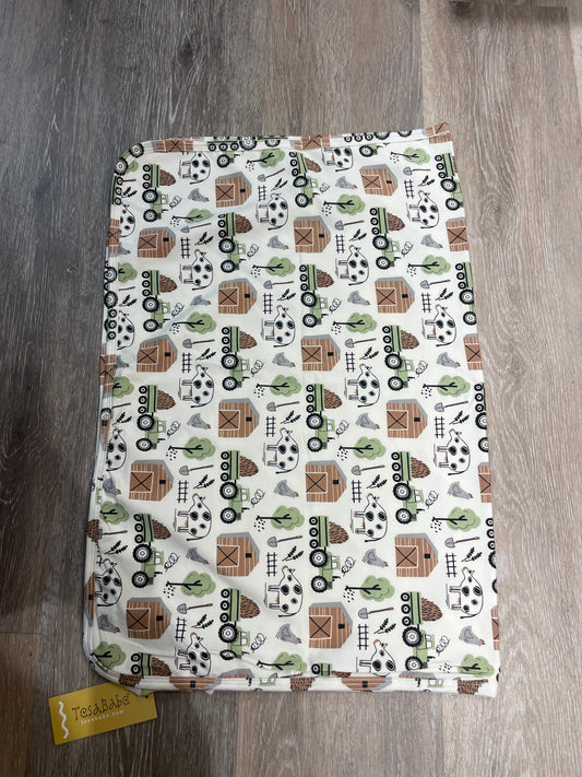 Barnyard Buddies Stroller Blanket
