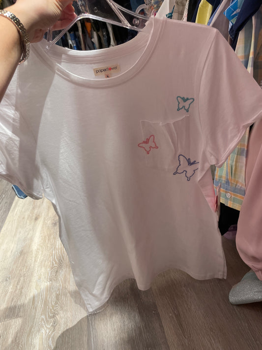Pocket Butterfly Tee