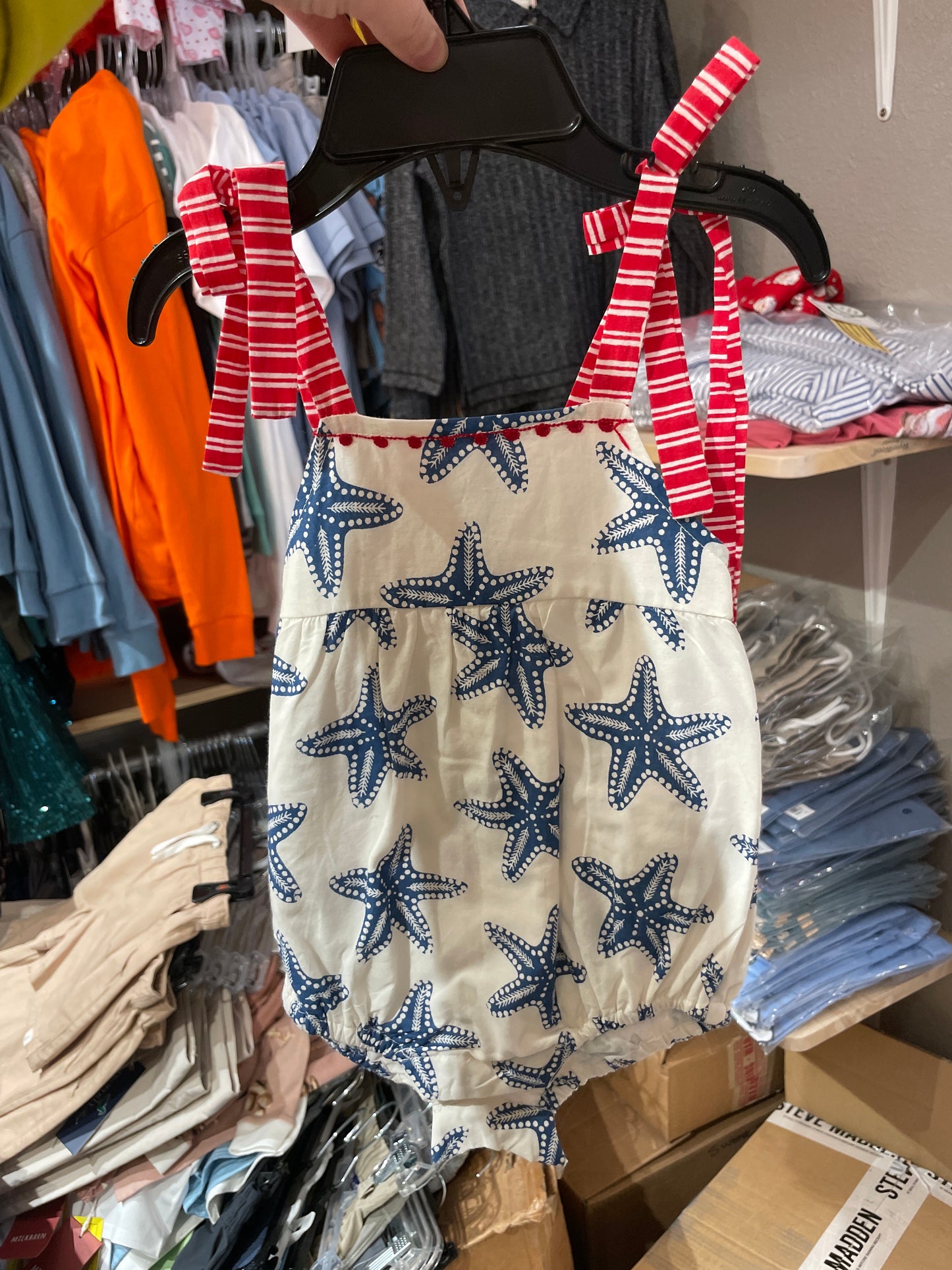 Myra Indigo Starfish Romper