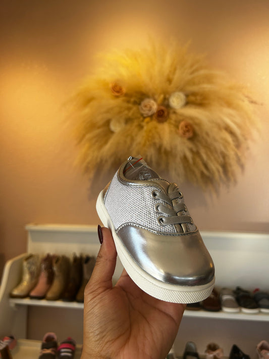 Lexi Silver Sparkle Shoe
