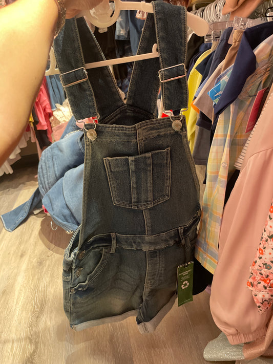 NISHA MEDIUM WASH DENIM OVERALLS
