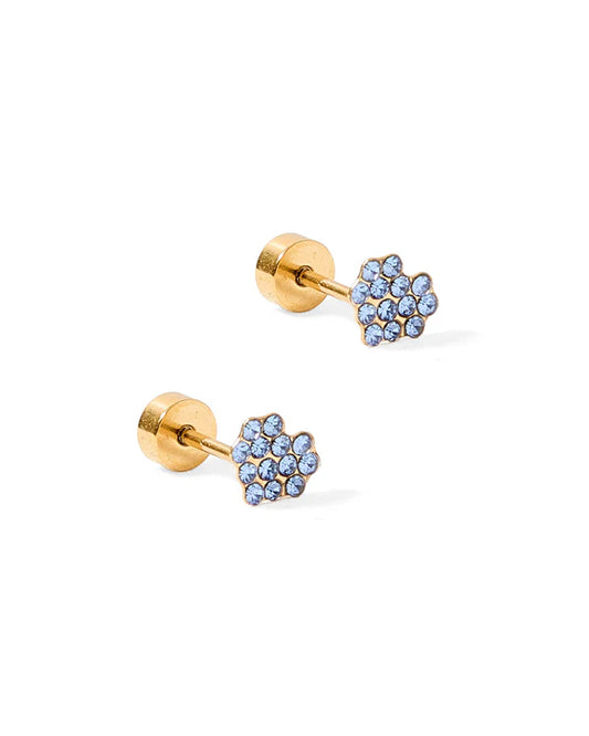 Leo Blue Stud Earring