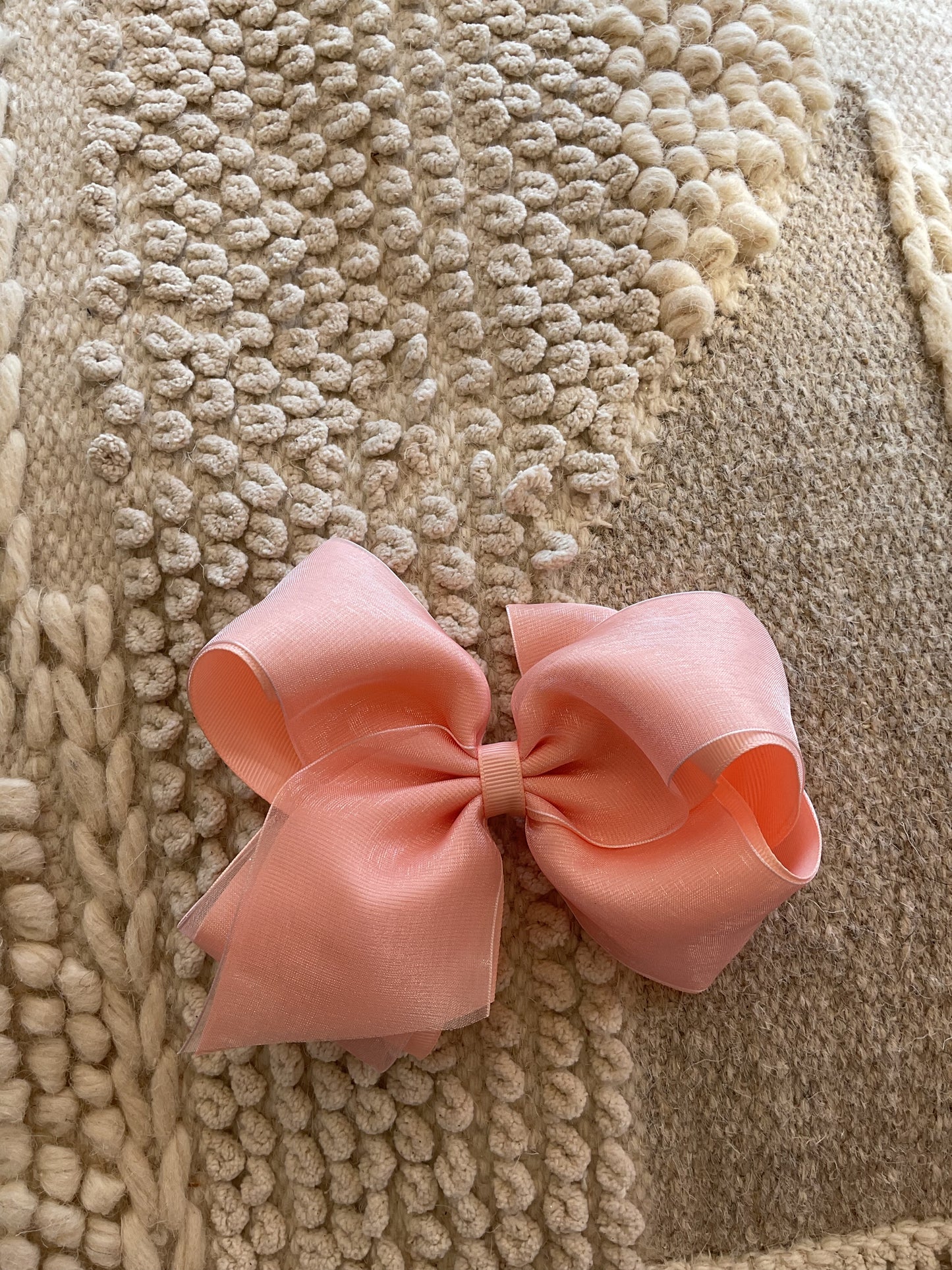 Pastel Sheer King Bow