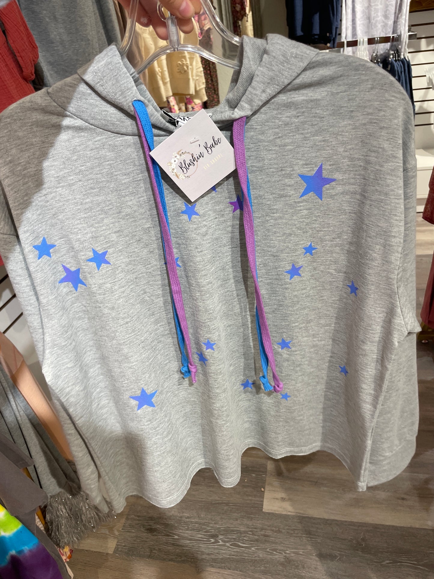 OMBRE STAR HOODIE