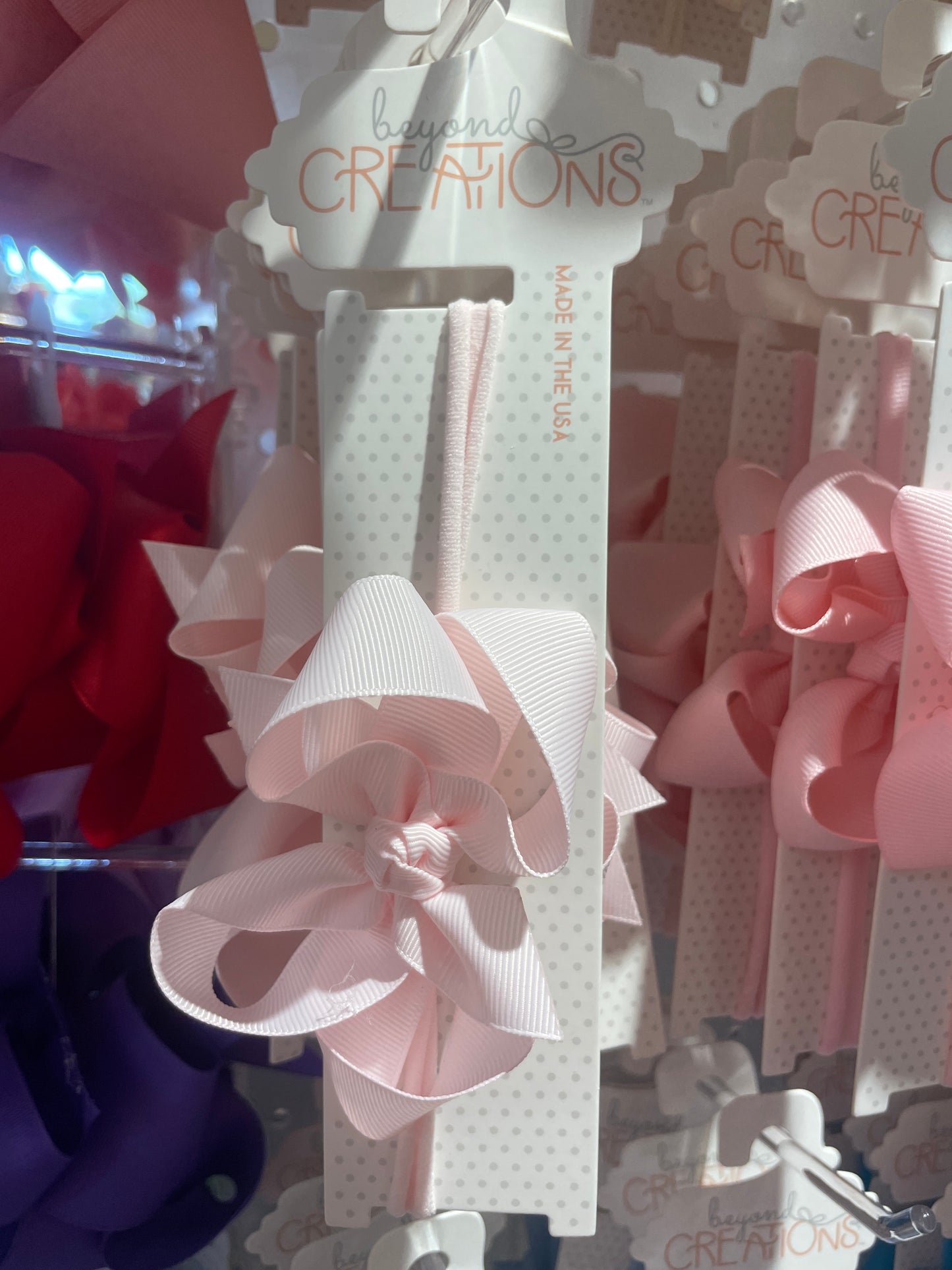 Pantyhose Headband w med. bow