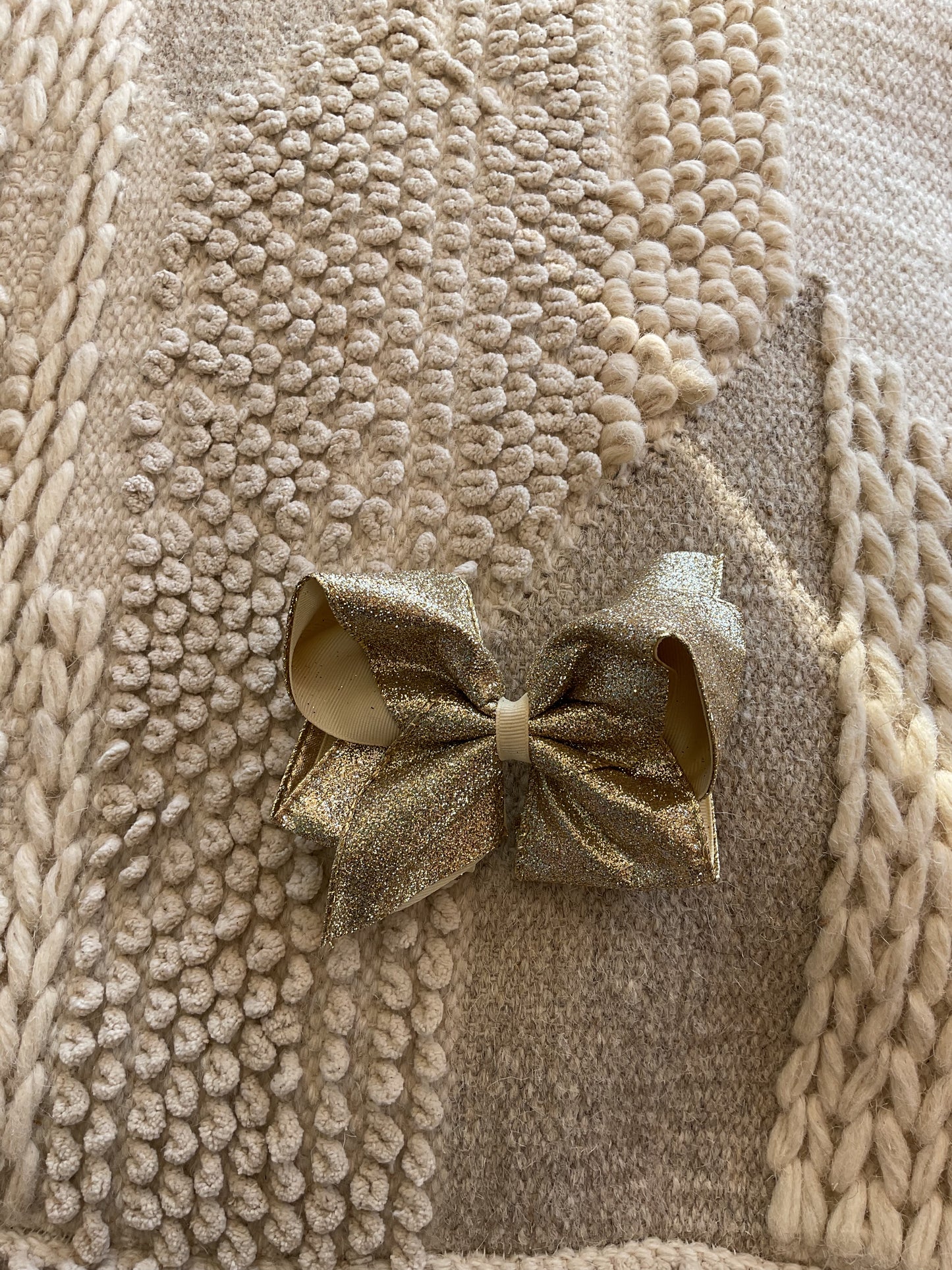 King Glitter Overlay Bows