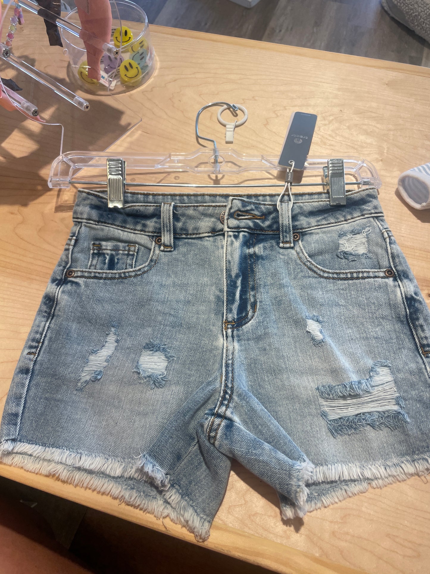 Distressed Cutoff Shorts