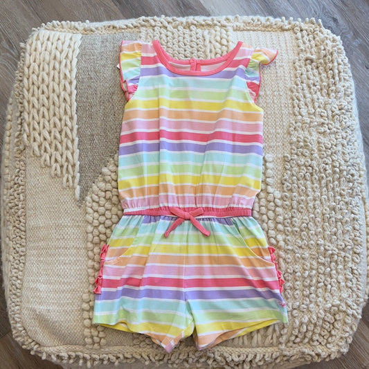 Rainbow Parade Flutter Romper