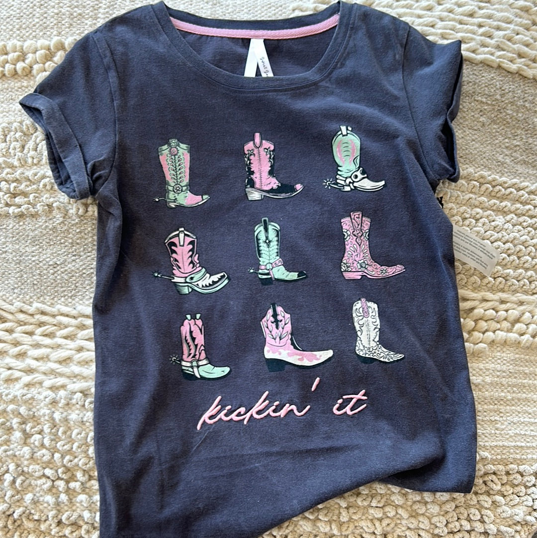 Kickin It Cowboy tee