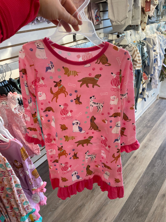 Dogs are My Favorite People Jammie Gown