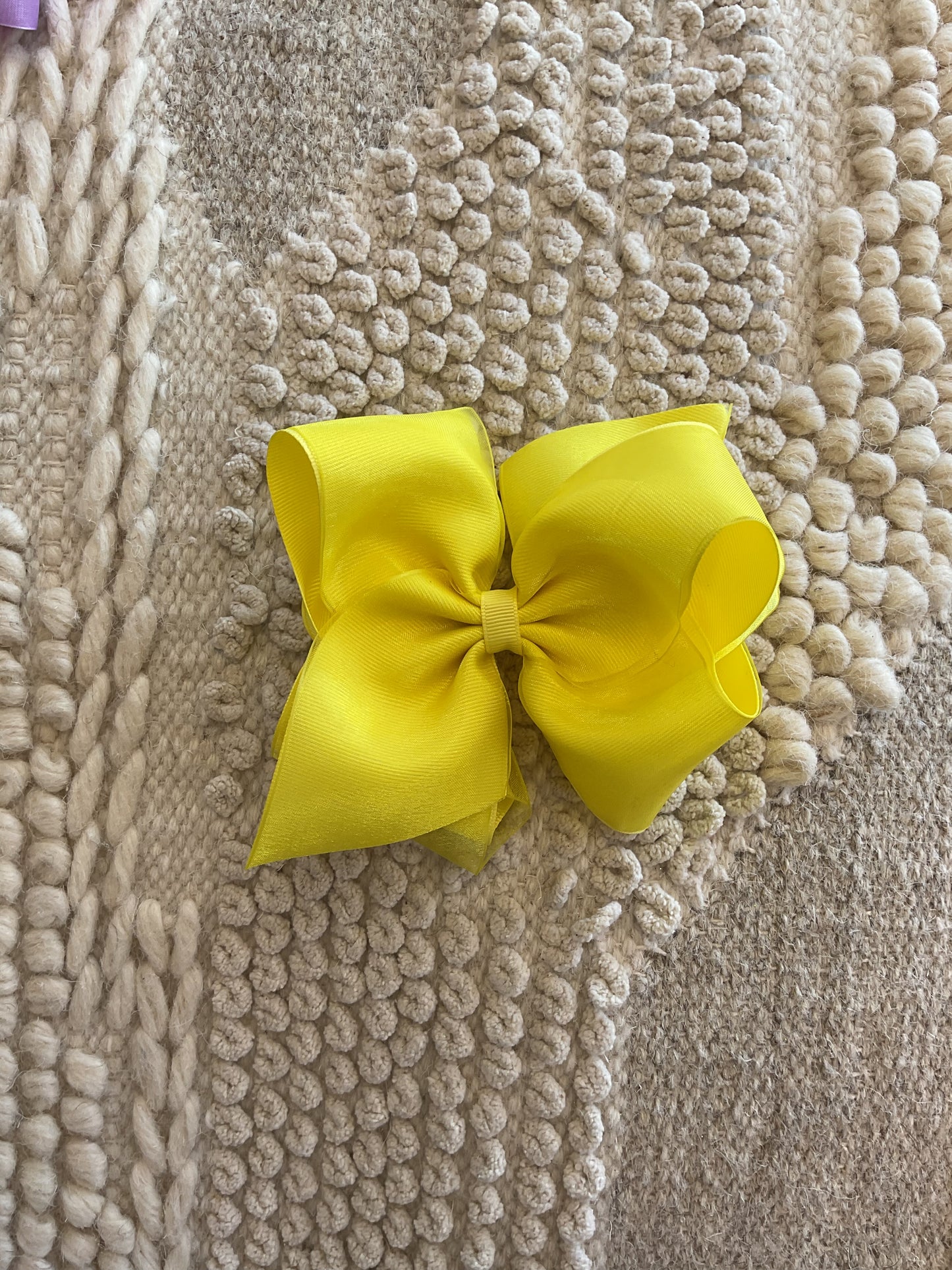 Pastel Sheer King Bow