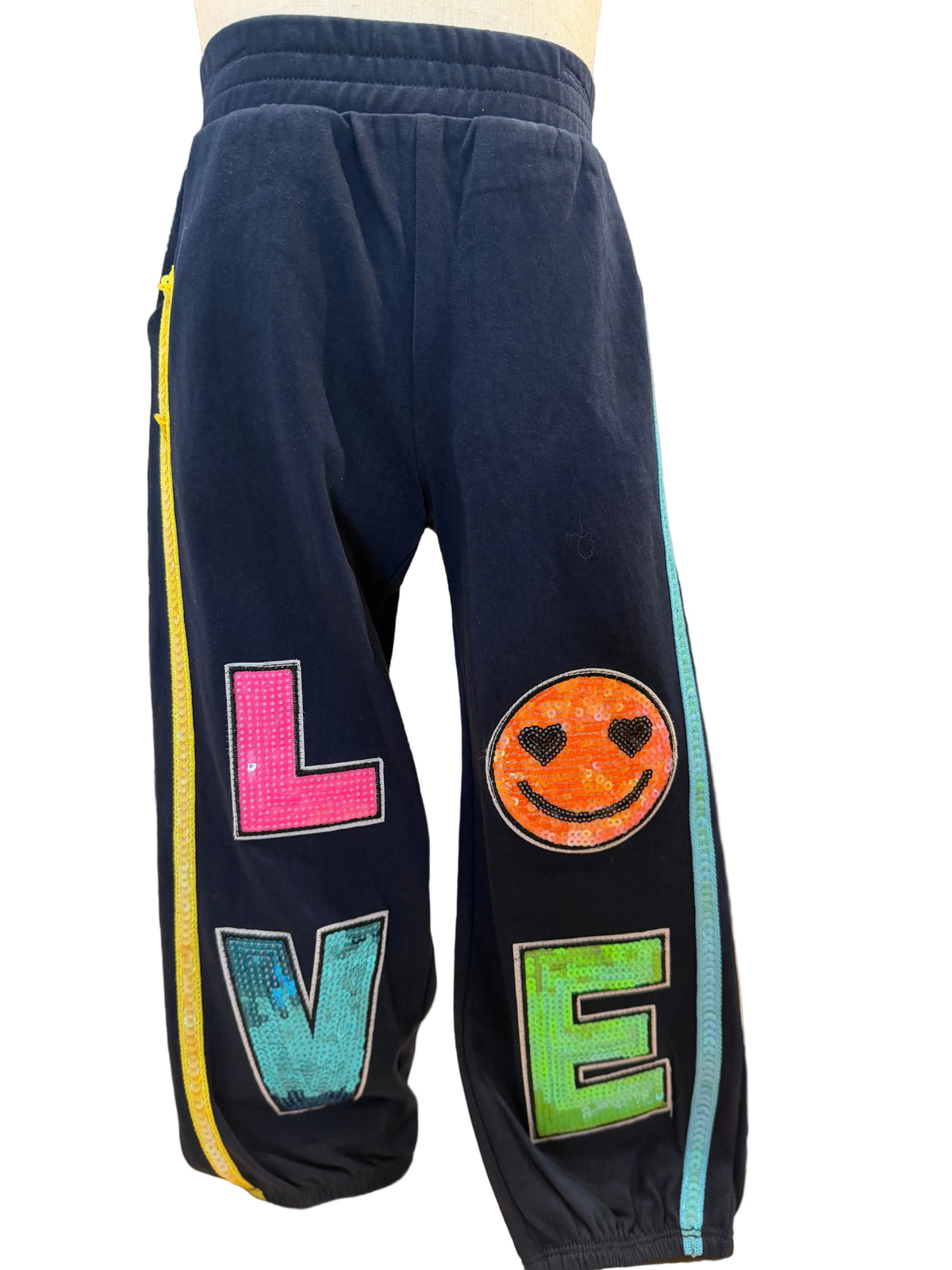Joggers W love Sequin Patches
