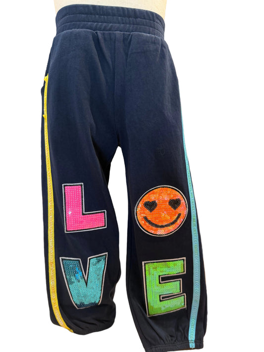 Joggers W love Sequin Patches