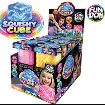 Fun Doh Swirl Squishy Cubes