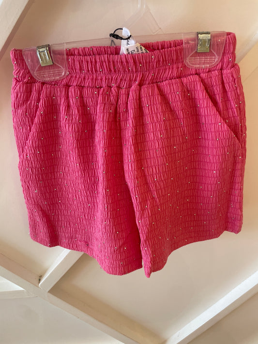 RHINESTONE DOTTED SHORTS