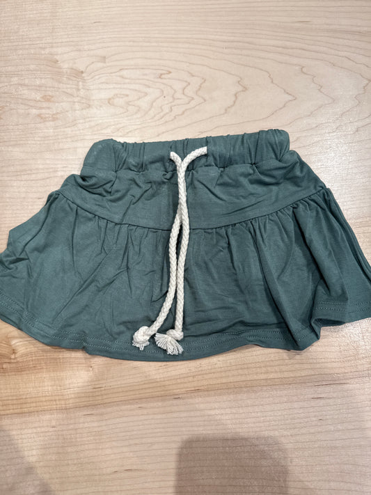 Forest Green Skort