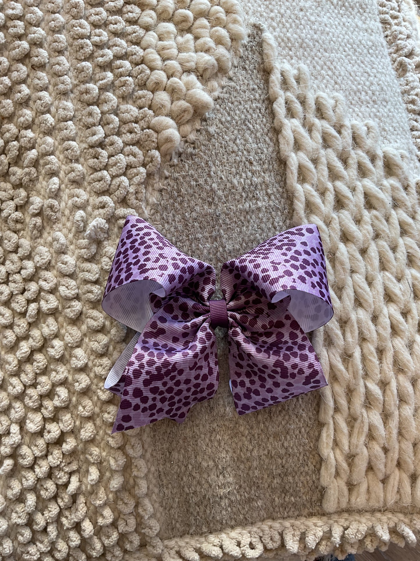 KING GG FALL PRINT BOWS