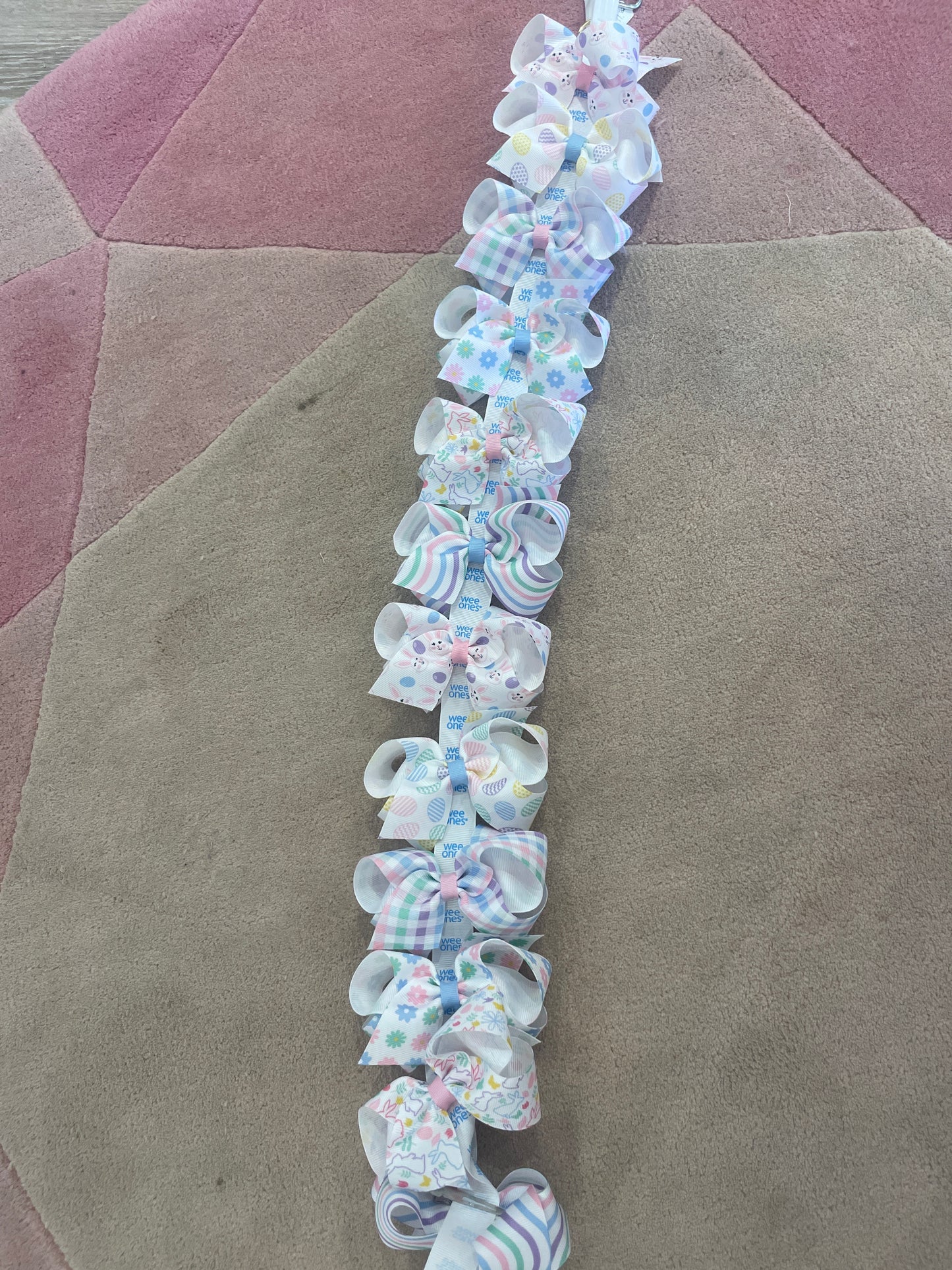 2025 Easter Print Medium GG Bows
