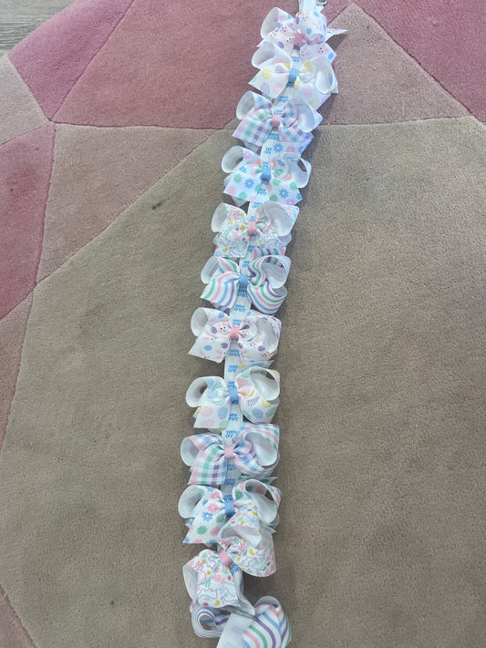 2025 Easter Print Medium GG Bows