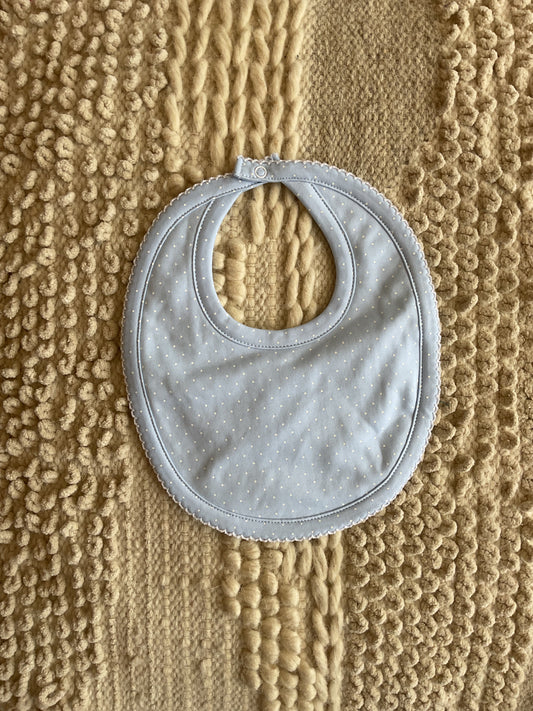 NEW KISSY DOTS PRINT BIB