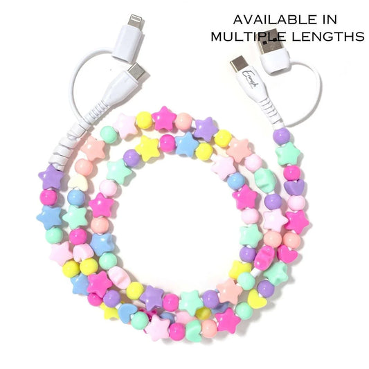 Beaded Charging Cables