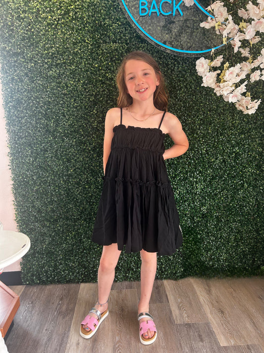 Black Woven Dress