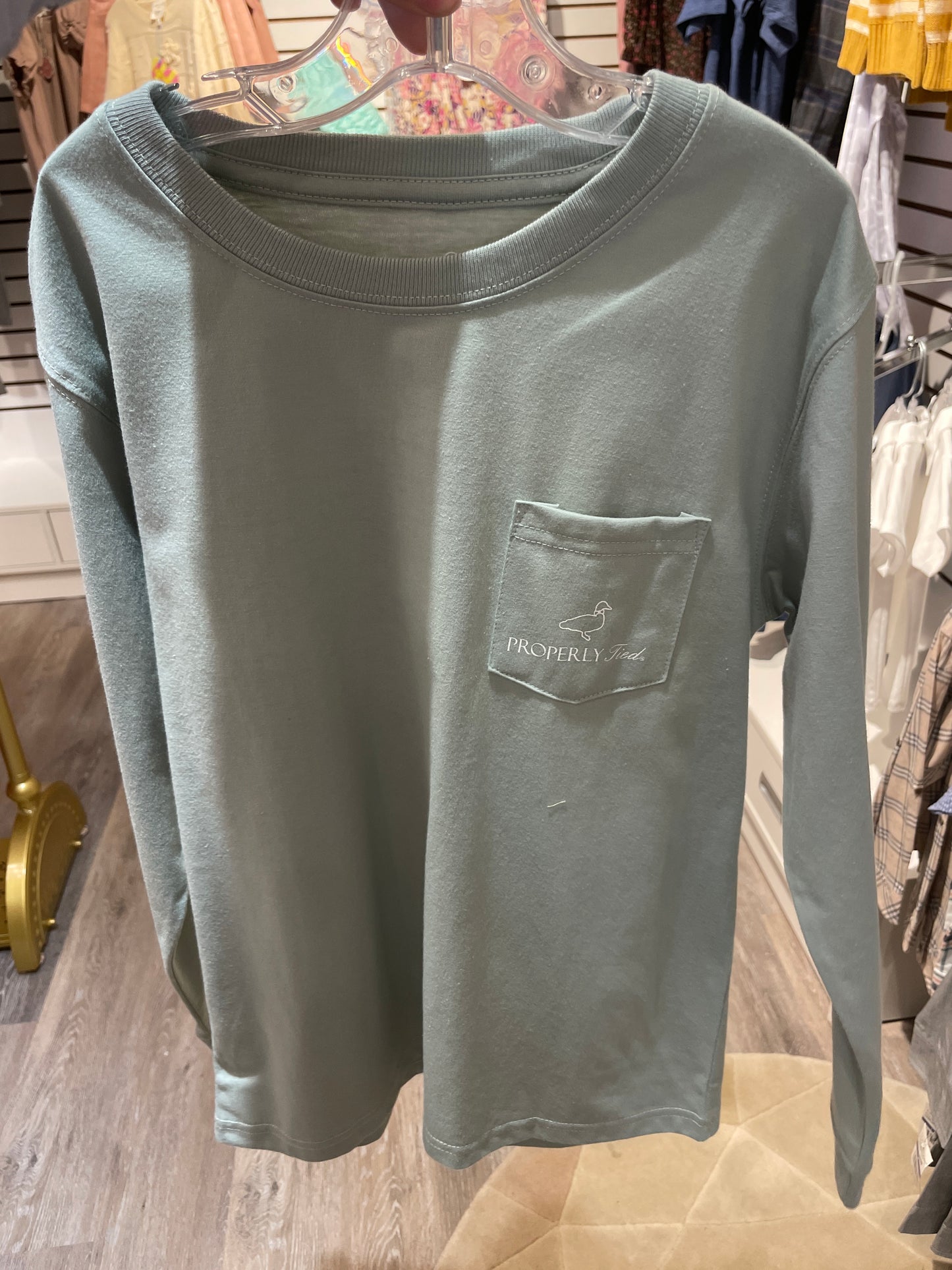 Boys Southeastern Showdown LS Chrome Grey