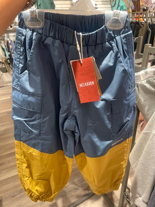 Harbor Stripe Cargo Windbreaker Pants