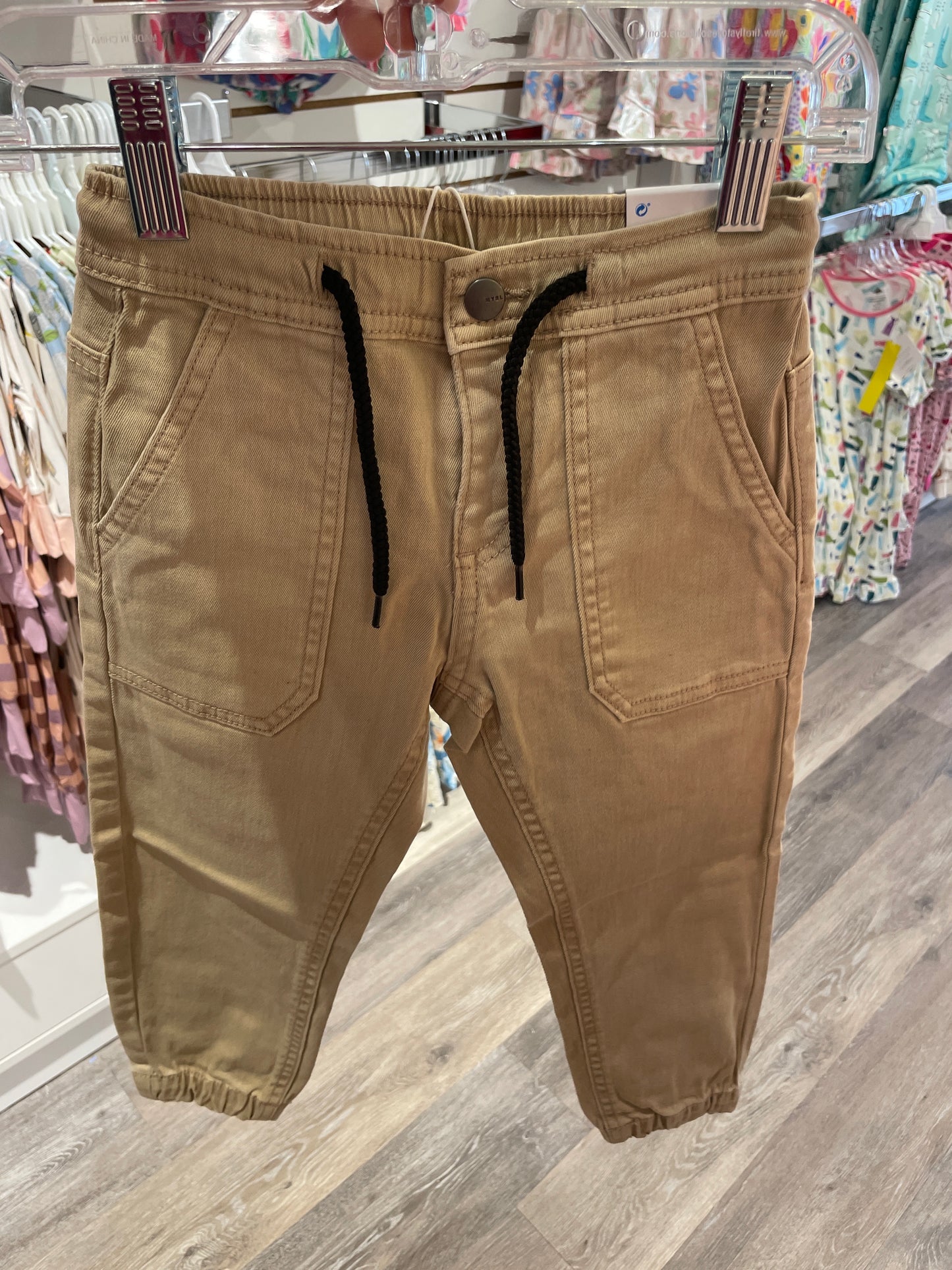 Khaki skater pants