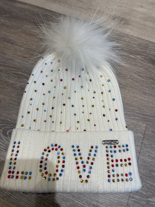 Crystal LOVE Beanie