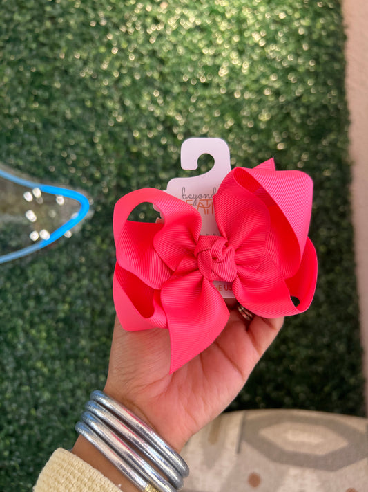 Large Grosgrain Bow