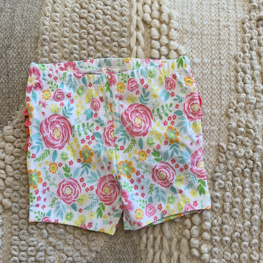 PRETTY IN PEONY RUFFLE KNIT PLAYGROUND SHORT