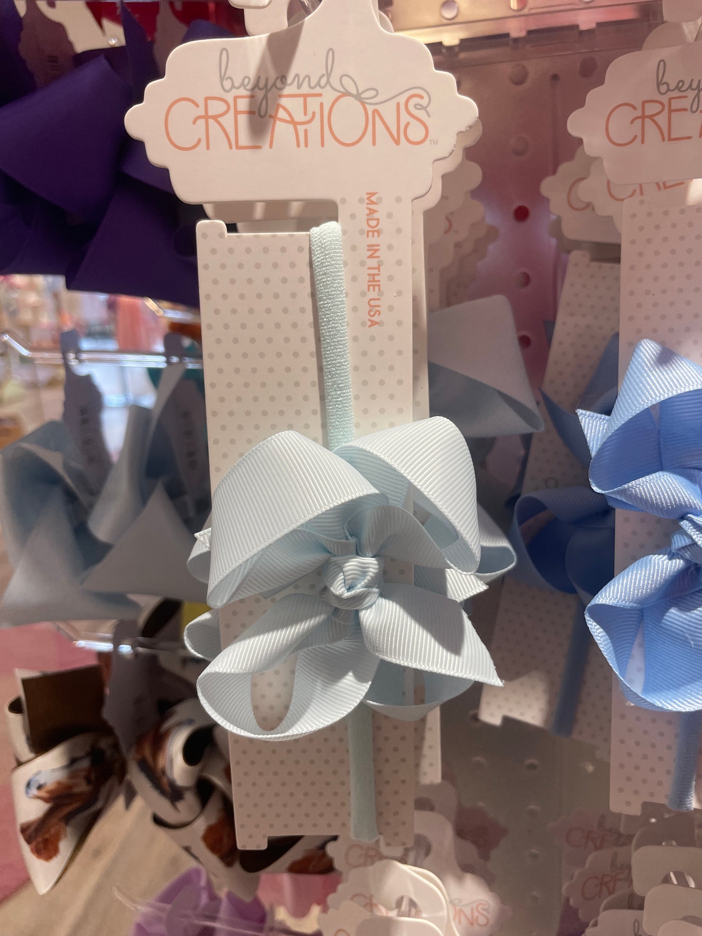 Pantyhose Headband w med. bow