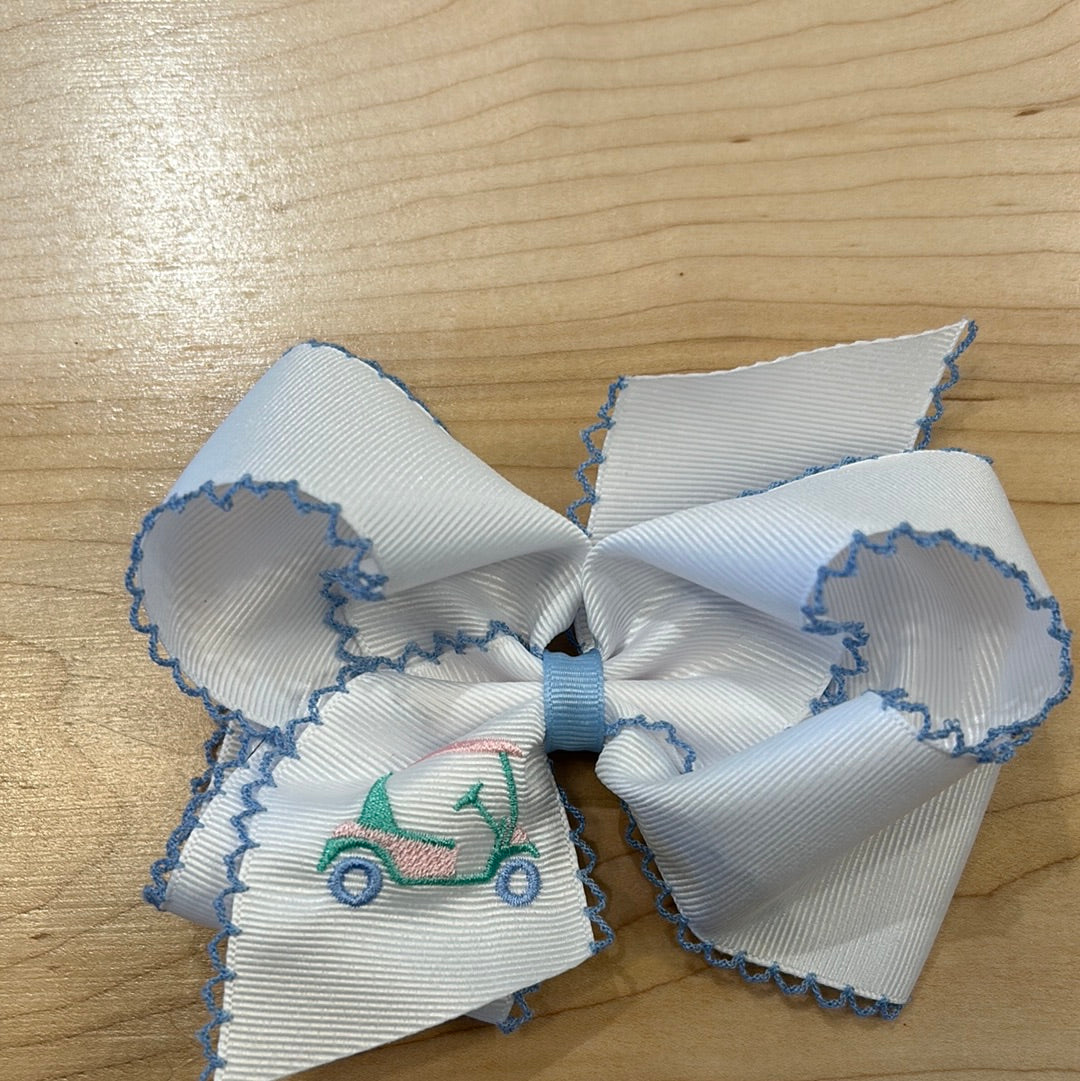 KING SUMMER EMB. MOON STITCH