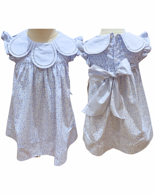 Blue Blooms Petal Float Dress