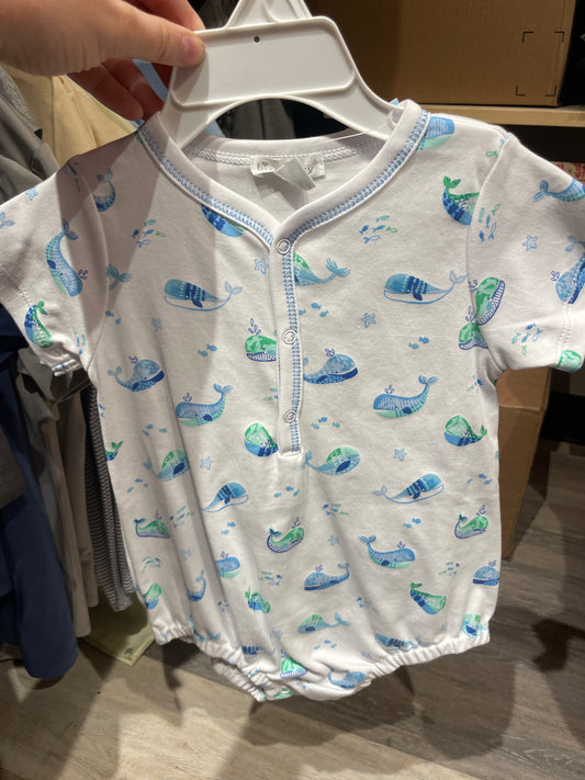 Whale Bubble Onesie