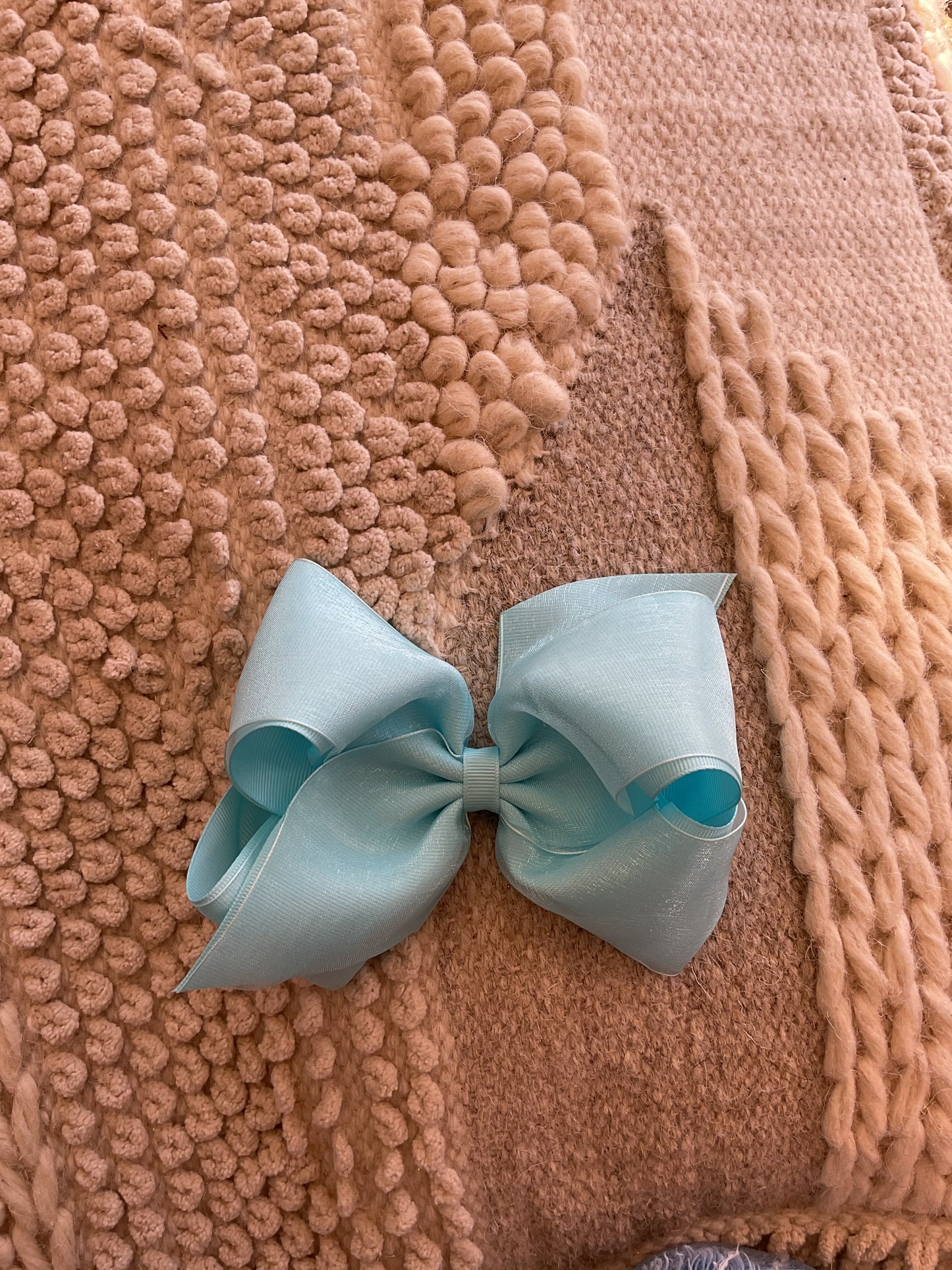 Pastel Sheer King Bow