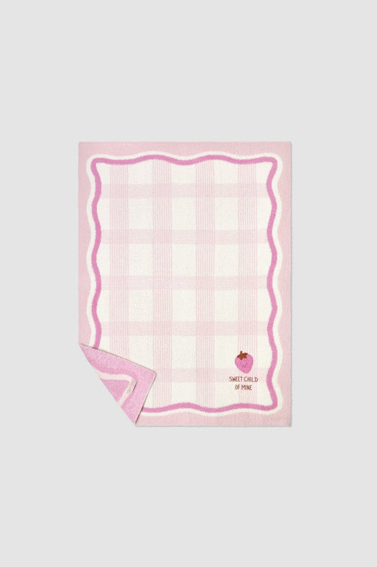 Strawberry Stroller Blsnket