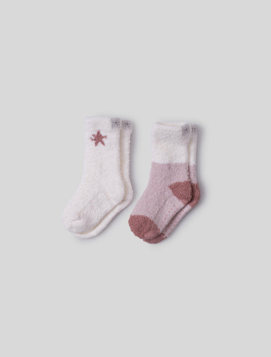 Toddler 2 Pack Color Block Sock Set