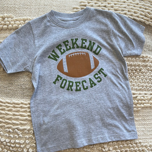 WEEKEND FORECAST FOOTBALL TEE