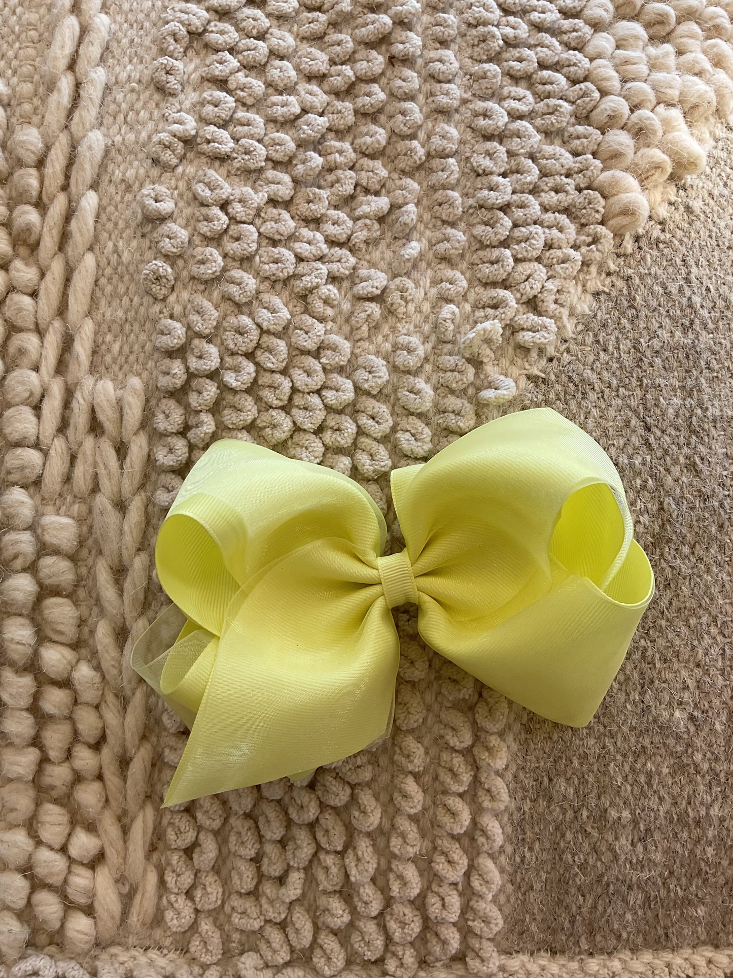 Pastel Sheer King Bow