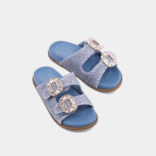 Bridget Mini Blue Woven