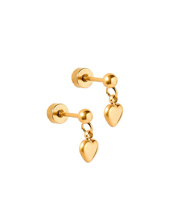 Millie Heart Gold