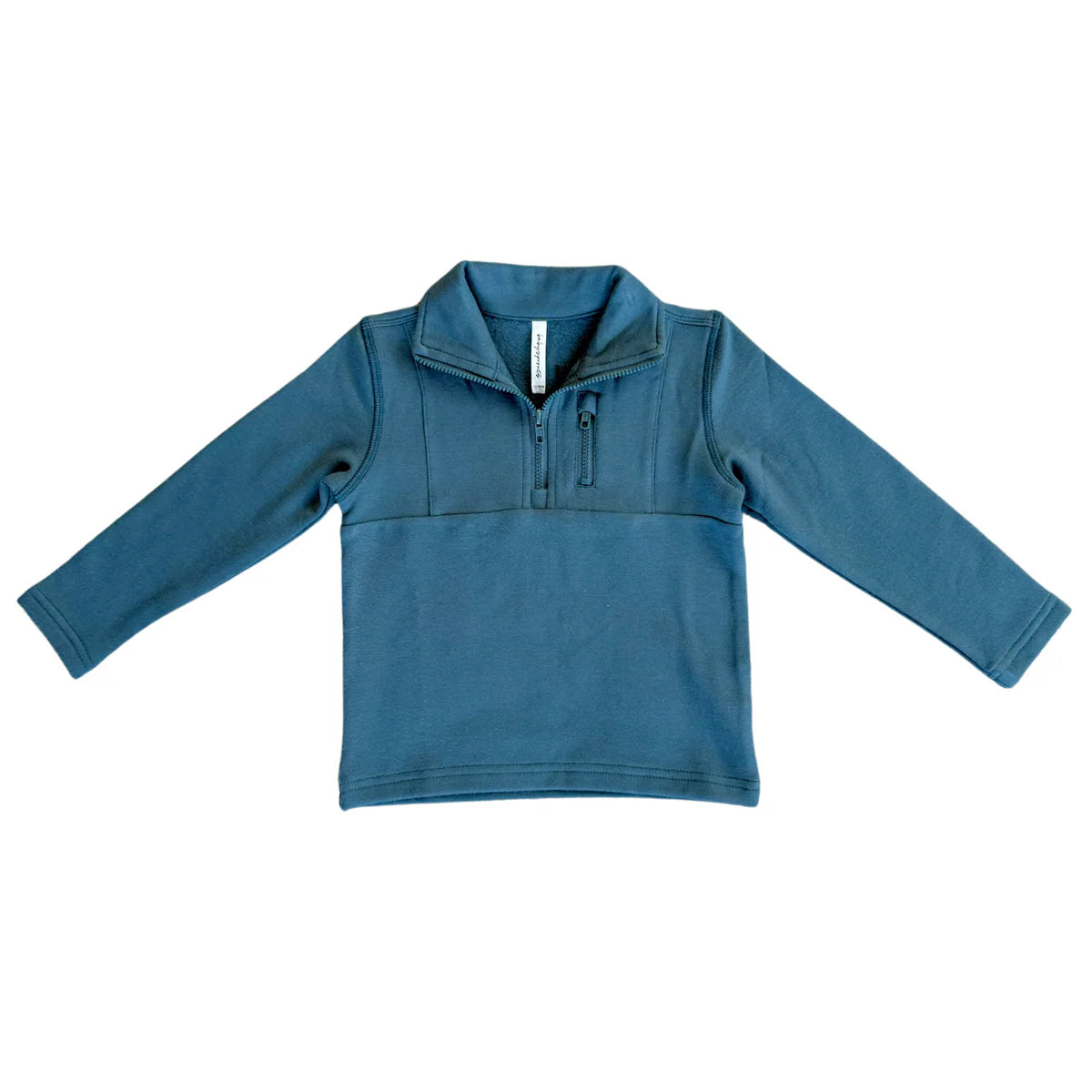 Boys 3/4 Fleece Zip Sweatshirt