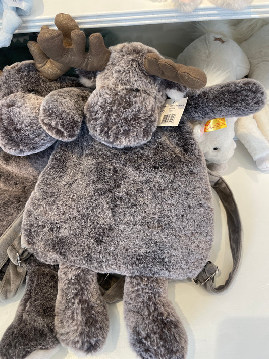 FLUFFY ANIMAL BACKPACK