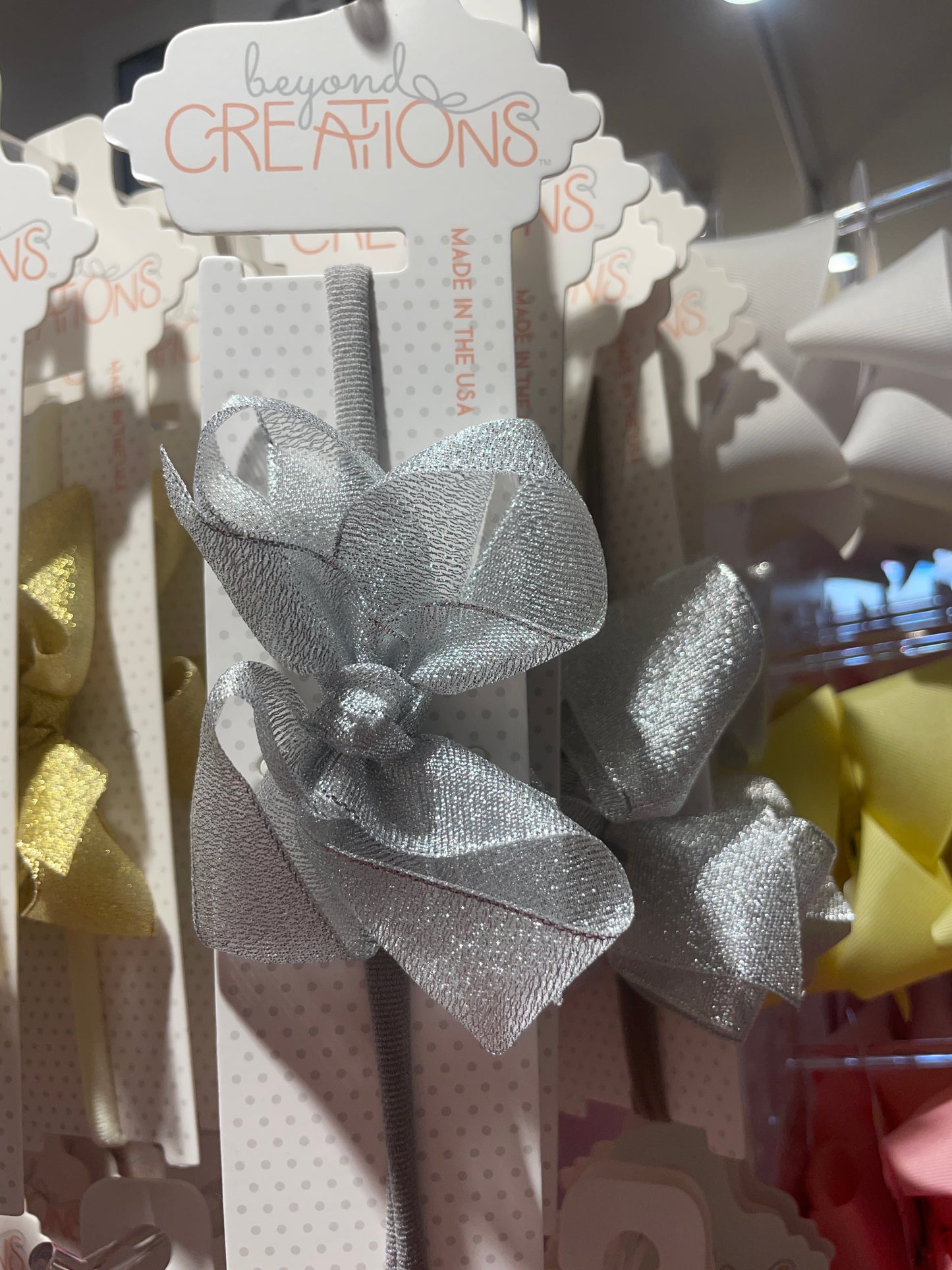 Pantyhose Headband w med. bow