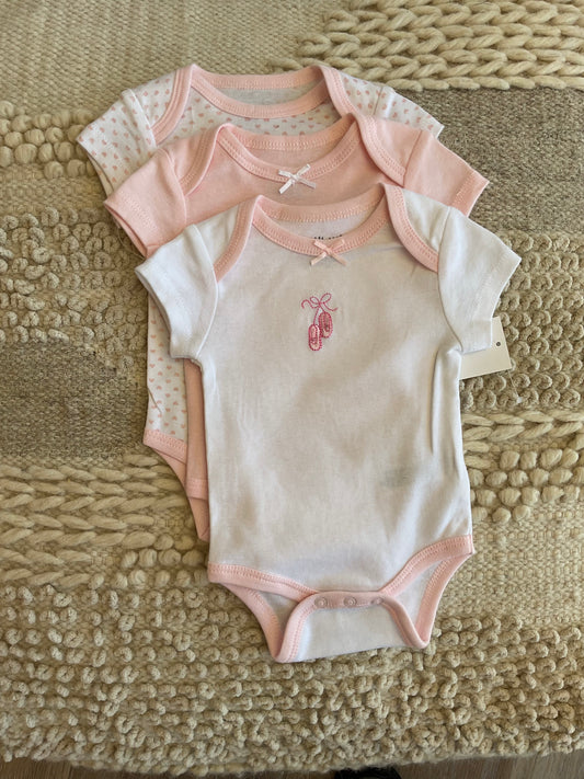 Ballerina 3pk Bodysuit