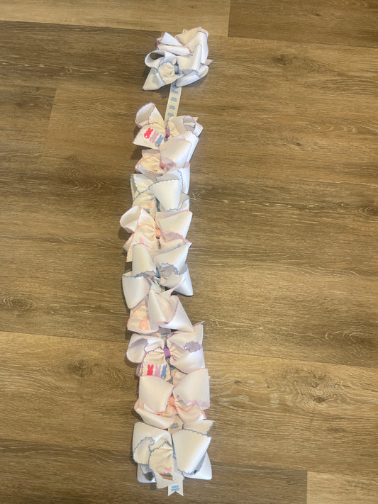 2025 King Easter Emb. Bows W/ Moonstitch