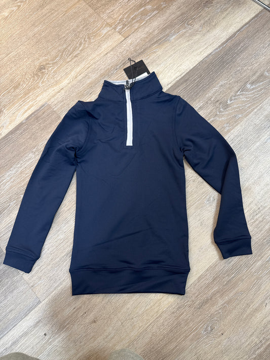 Navy Quater Zip